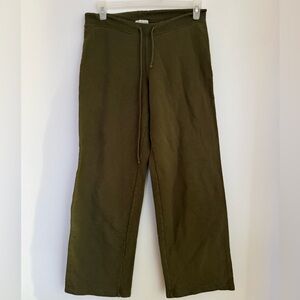 Women's Olive Joggers